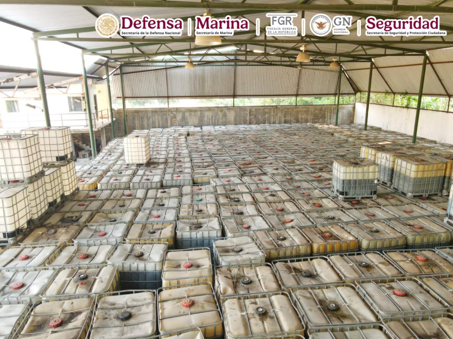 Incautan 1.5 millones de litros de combustible