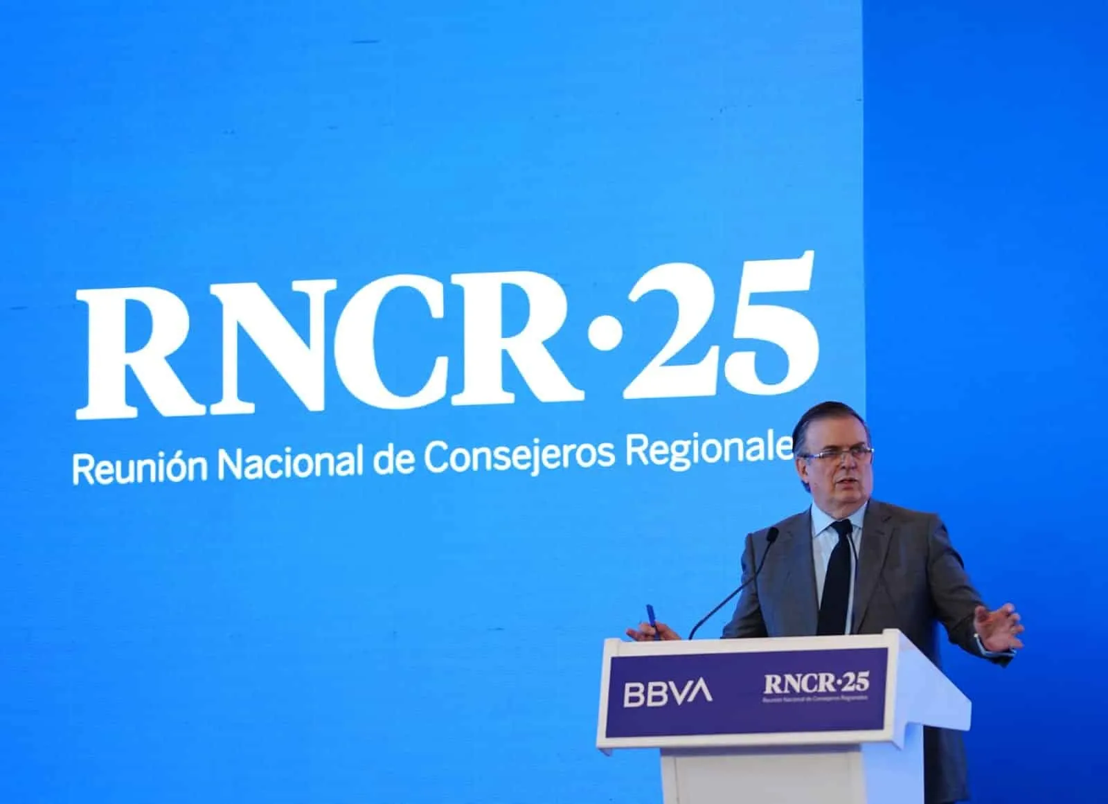 Marcelo Ebrard, secretario de Economía.