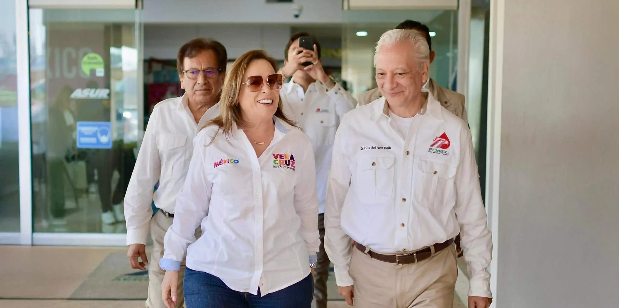 Rocio Nahle y Victor Padilla