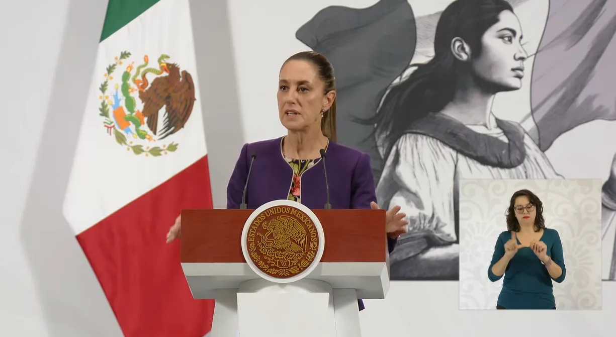 Conferencia matutina de Claudia Sheinbaum