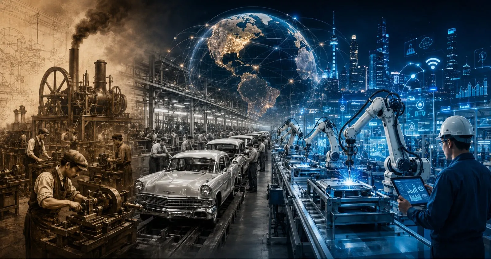 Manufactura: historia, evolución y significado de un concepto clave en la economía global