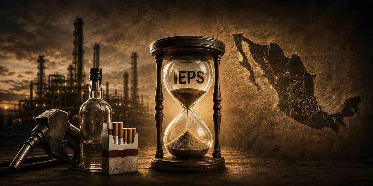 El Impuesto Especial sobre Producción y Servicios (IEPS) se instauró en un contexto económico marcado por crisis petroleras,