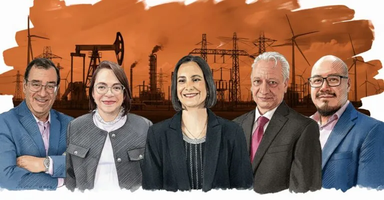 Cinco líderes del sector energético