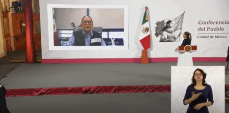 Conferencia de prensa con Emilia Calleja