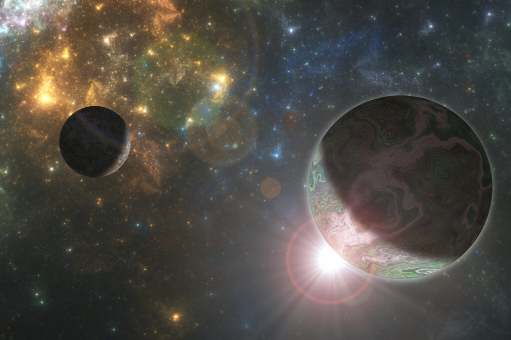 Marte energia espacial; Depositphotos