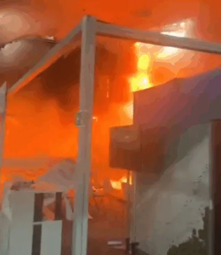 Incendio en la Cop30