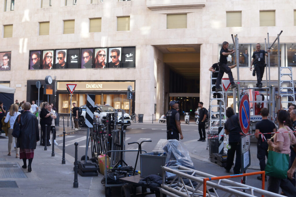 Milan (it) 10/07/2025 - Milan has become the new Hollywood with the filming of "The Devil Wears Prada 2." Depositphotos