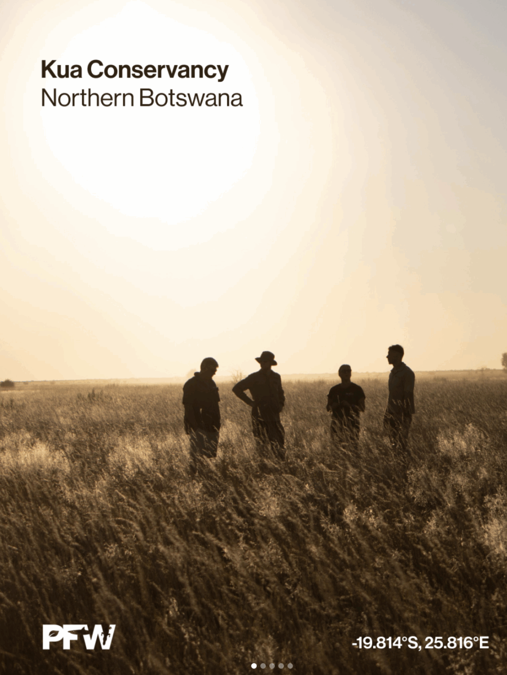 People for Wildlife Louis Vuitton. Foto: IG - Petróleo y Energía People for Wildlife Louis Vuitton. Foto: IG