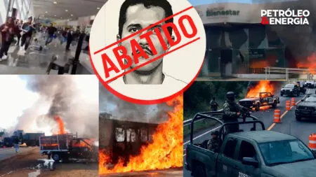 Violencia tras muerte de “El Mencho” paraliza bancos, vuelos y comercios en varios estados