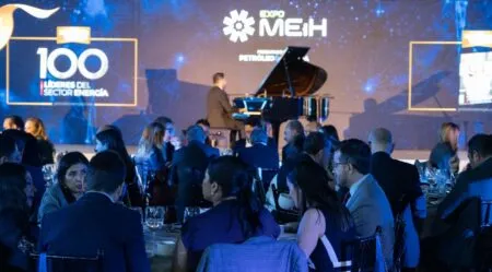 Comida de los 100 Líderes del sector energía