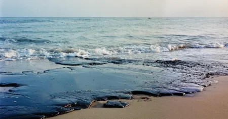 Datos sobre la cantidad de crudo recolectado tras el derrame