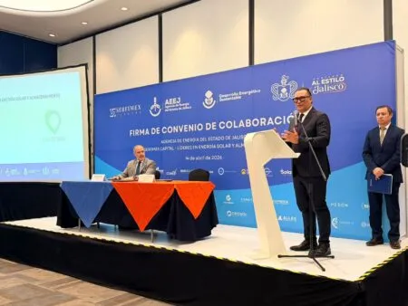 Jalisco y Serfimex Capital impulsan 1,000 mdp para energía limpia