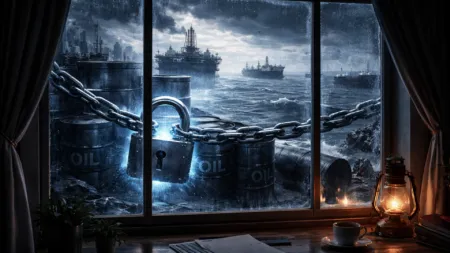 Información sobre el concepto de encierro energético y su relación con la crisis en el Estrecho de Ormuz