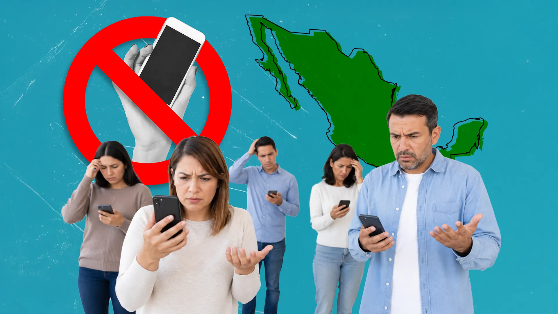 Impacto del apagón telefónico en usuarios mexicanos