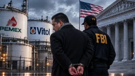 Condenan a exoperador de Pemex por sobornos con Vitol en EE.UU.