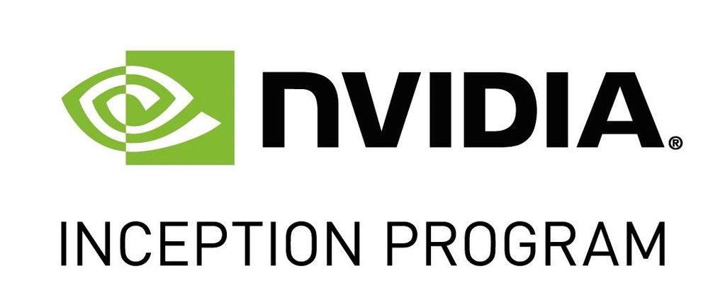 inception nvidia - Petróleo y Energía NVIDIA Inception Program logo with a green square emblem and bold NVIDIA wordmark.
