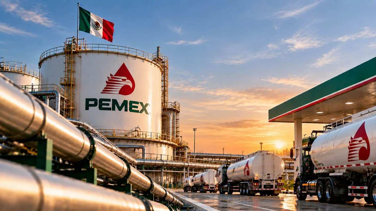 Producción y ventas de petrolíferos de Pemex crecen en agosto 2026