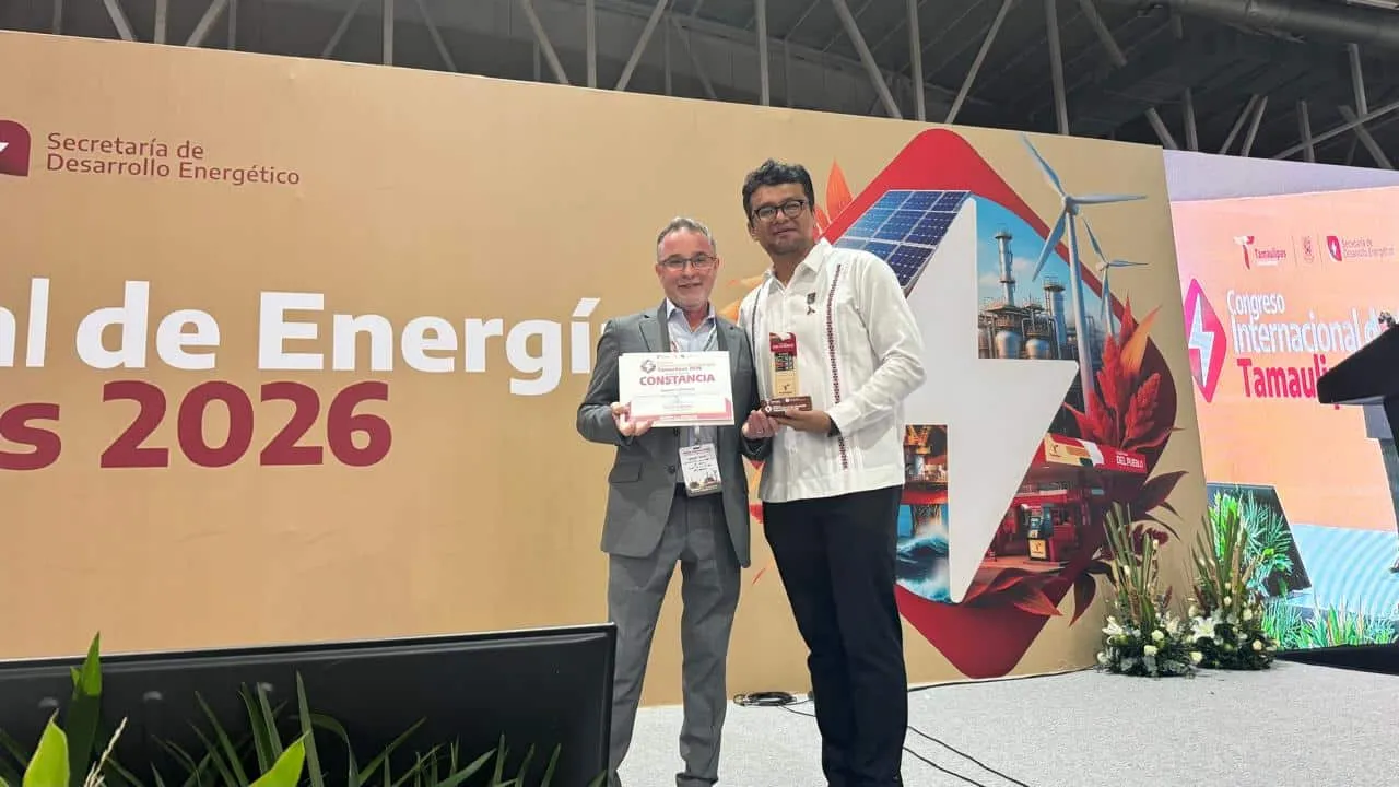 Stephan Drouaud, vicepresidente de Trion en Woodside Energy, presente en el Congreso Internacional de Energía Tamaulipas 2026